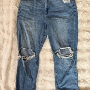 American Eagle Distressed Blue Women's Jeans